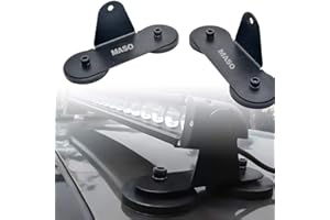 ‎MASO MASO 2PCS Universal Dachlichthalterungen für Geländewagen, LKW 4WD