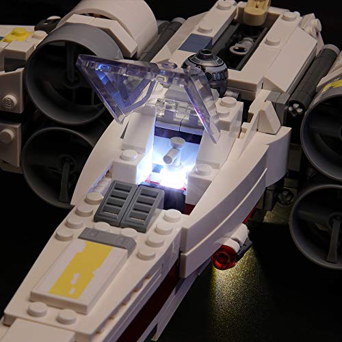 LIGHTAILING-Set-di-Luci-per-Star-Wars-X-Wing-Starfighter-Modello-da-Costruire-Kit-Luce-LED-Compatibile-con-Lego-75218-Non-Incluso-nel-Modello