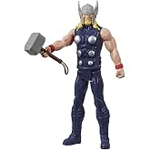 Avengers Marvel Titan Hero Series Blast Gear 30cm Thor Figure - Inspired by the Marvel Universe - Age: 4 Years and Up, Multic