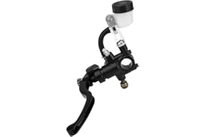 ‎KIMISS KIMISS 22mm 7/8 "Universal Motorrad Runde Hydraulische Lenkerbremszylinder Master Kupplungshebel(Links)