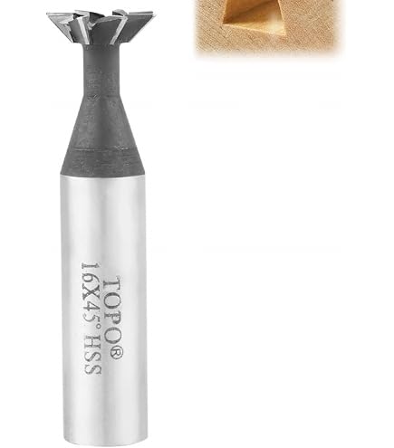 Fresa A Coda Di Rondine 75° Acciaio Tungsteno | D8xL60 Per Incisione Legno E Lavorazioni