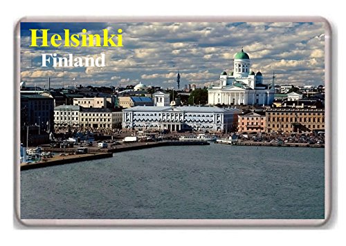 Preisvergleich Produktbild Helsinki / Finland / fridge / magnet. - Kühlschrankmagnet
