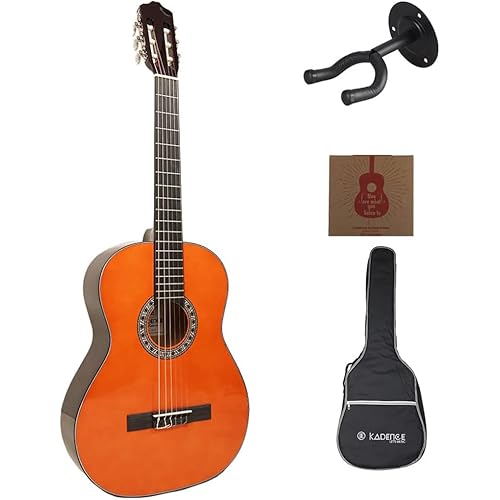 Kadence 39” Classical Guitar Nylon Strings Acoustic Guitar with Truss Rod for Beginner Professional With Bag (KCL01)
