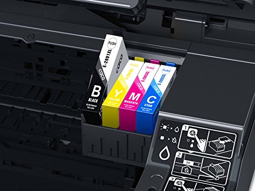 Ersetzen Epson 29XL Druckerpatronen, CACE 29XL Tintenpatronen Hohe Ergiebigkeit mit Neuesten Aktualisierten Chips kompatibel mit Epson Expression Home xp-342 xp-345 xp-332 xp-235 xp-435 xp-245 xp-432 xp-445 xp-335 xp-430 xp-442 xp-247 xp-330 Drucker (Schwarz/Magenta/Cyan/Gelb, 4er-pack) - 6