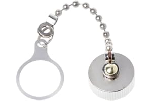 LIJUN Ocobudbxw GX16 Aviation Connector Steckerabdeckung wasserdichte Staubmetallkappe Schutzhülle