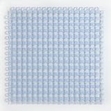 DIDIDD Mosaico Cuarto de Baño / Alfombrillas de Baño / Ducha Baño Agua Cojín / Inodoro Plástico Impermeable Padreen,Blanco,30X30Cm (12X12Inch)