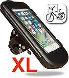 GEHÄUSE MADE IN GERMANY! Wasserdicht und stossfest! ENTSPIEGELTE FOLIE für die Navigation bei Sonne. GETESTET nach IPX4 (DIN-EN60529).