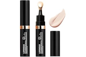 HOPHAT Luminous Eye Corrector SPF 45 – Corrector y Iluminador Hidratante para Ojeras, Manchas y Manchas Brillantes, Acabado Radiante Maquillaje de Ojos Ligero (# 02)
