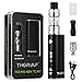 Produktbild E Zigarette, THORVAP 40W TC Starterset 2200mAh, 0.5ohm 2ml Verdampfer Sub Ohm Tank, TC (Temperaturregelung Box Mod Integriertem 18650 Akku, Luftfluss Kontrolle 510 Elektronische Zigarette ohne Nikotin (top refill)