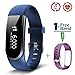 Price comparison product image CHEREEKI Fitness Tracker, Upgraded Fitness Trackers with Heart Rate Monitor and Full Touch Screen IP67 Waterproof Activity Tracker Smartwatch, Sleep Monitor, Notificate and Read Full Message of SMS, WhatsApp, Facebook, Twitter, WeChat and etc, For Android and iOS