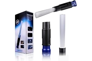 Simuer Universal-Bürstenkopf für Staubsauger Dust Brush Cleaner Dirt Remover zur Reinigung von Staub-Duster-Staub-Duster-Tastatur Bildschirm CD Schubladen Auto Handwerk