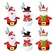 Produktbild Dream Loom 6PCS Bestecktaschen, Besteckhalter für Weihnachten, Weihnachten Deko Tisch Abendessen Dekoration (Christmas Tableware Bag)
