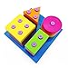 Wishtime Shape Sorting Board and Stacking Baby Funny Specialty Learn & Play Developing Plan Geometric Toys