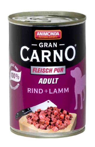 Preisvergleich Produktbild Animonda GranCarno Adult Rind & Lamm 400g 12 X Einheit / Stück
