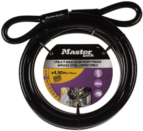 Preisvergleich Produktbild MASTER LOCK 69EURD Schlaufenkabel, 4,5 m x 15 mm