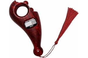 Anlising 1PCS Compteur Numérique de Perles, Compteur Numérique de Doigts, Bouddha Perles Compteur, pour Les Doigts Actifs, Relaxation, Méditation, Prière Bouddhiste