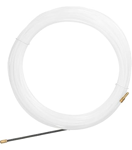 KingYH 20 M Kabeleinziehhilfe 4 Mm – Mit Klettband Und 2 Führungsfedern, Einziehband Für Leerrohre, Durchziehhilfe Für Kabelverlegung Kabeleinziehhilfe 20 M KingYH 20 M Kabeleinziehhilfe 4 Mm – Mit Klettband Und 2 Führungsfedern, Einziehband Für Leerrohre, Durchziehhilfe Für Kabelverlegung Kabeleinziehhilfe 20 M