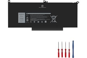 Indmird F3YGT Laptop Batería para DELL Latitude 12 7000 7280 7290 13 7000 7380 7390 14 7000 7480 7490 E7280 E7380 E7480 E7290 E7390 E7490 Series DM3WC 0DM3WC 2X39G (7.6V 60Wh)