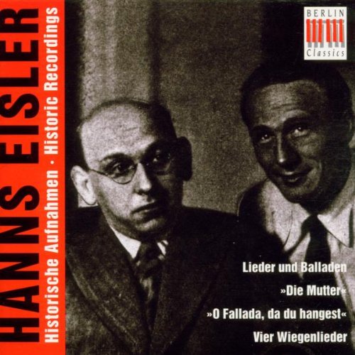 Eisler: Historic Recordings
