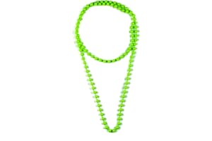 Mytoptrendz® Plain Bead Necklace Single Strand Long Rope Wrap Around Girls Women Fashion Accessories