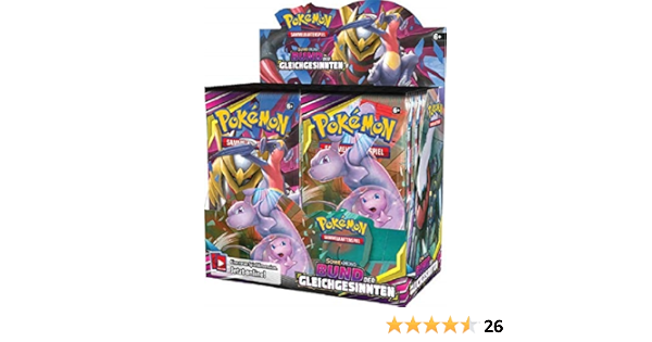 Pokemon Sonne Mond Serie 11 Bund Der Gleichgesinnten 1 Display 36 Booster Deutsch Amazon De Spielzeug