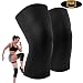 Produktbild Kniebandage Kompression Knie Sleeve für Meniskus Reißfestigkeit, Knieschützer Knie Brace Strap, Displayschutzfolie für Arthritis, ACL, Sport und Verletzungen Recovery Knieschoner Sleeve