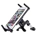 Produktbild MoKo 360° Grad Universal KFZ Haltertung - Auto Handy KFZ Halterung Halter Lüftung für Apple iPhone 7 / iPhone 7 Plus, Samsung Galaxy J5 / J7 / S7 Edge / S7, Moto X Play, Sony Xperia Z5 und andere Smartphone und Tablets(4.13-7.08"), Schwarz