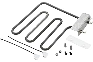 Aupoko 9907120011 Smoker Heating Element, Stainless Steel BBQ Heating Tube Grill Parts Compatible with MB20071117, MB26073519, 20070213, 20072115 (220-230V/800W)