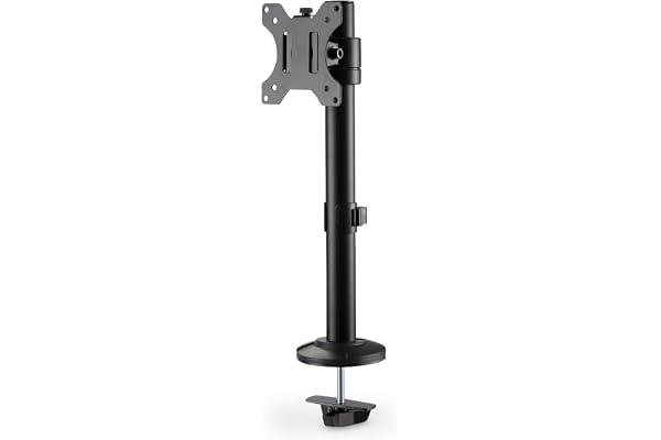 DIGITUS Support d'écran - Pince de table - 1 écran - Jusqu'à 32 pouces - Jusqu'à 8 kg - VESA 75x75, 100x100 - Noir
