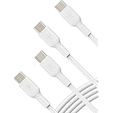 Belkin BoostCharge Cavo USB-C, Ricarica Rapida per iPhone 15, Samsung Galaxy S24, Pixel, iPad Pro, Nintendo Switch e Altri, 1