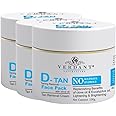 Verdant Natural Care Instant Glow D Tan Pack for Tan Removal | Tan Removal Face Pack with Clove Oil & Eucalyptus Oil | Skin Brightening | Tan Removal Cream | Sun Tan Removal Face Pack | Tanning Removal Face Pack | D Tan Cream & Anti-Tan Face Pack | Face Pack for Glowing Skin | De-Tan Face Pack | De-Tan Pack - No Parabens, Sulphates - (Pack of 2X100ml)