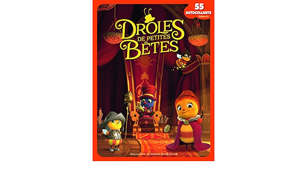 Amazon Fr Droles De Petites Betes Cahier N 2 55 Autocollants Krings Antoon Livres