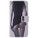 Produktbild HTC One M9 Hülle,HTC One M9 Case [Perfect Fit], ISAKEN Zeichnung Drucken Bunte Muster PU Leder Flip Magnetverschluss Wallet Kreditkarte ID Card Slots Handy Hülle für HTC One M9, Tasche für HTC One M9, Muster Ledertasche Hülle für HTC One M9 (2015 Version) - Sexy Girl Back