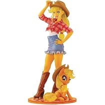 Kotobukiya My Little Pony Applejack - Statuetta Bishoujo, scala 1 ...