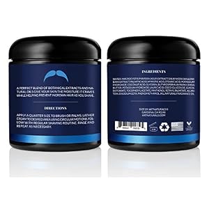 ArtNaturals Men’s Natural Shaving Cream - (8 Fl Oz / 236ml) - Natural, Hydrating and Soothing - Great for Sensitive Skin… - Image 2