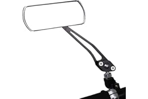 Bestgle Retrovisor Bicicleta Espejo, Espejos de Bicicleta 360° Adjustable Espejos Retrovisores Manillar, HD Gran Angular Retrovisor Manillar Espejos ﻿