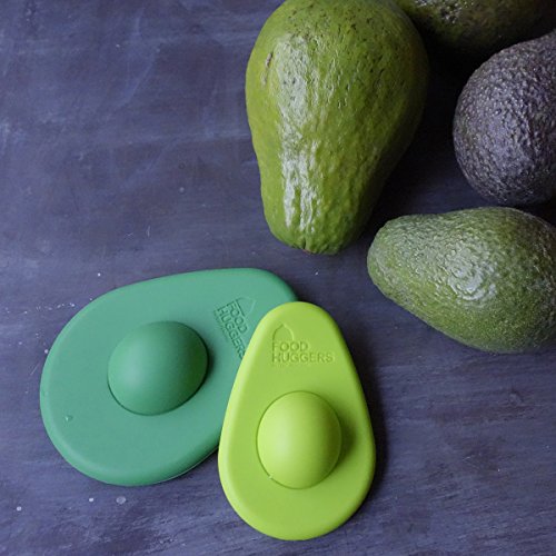 Lebensmittel Huggers von Kitchencraft Silikon Avocado Savers – Mehrfarbig (Set von 2) - 7