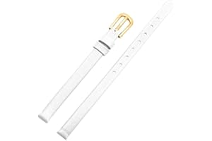 WAikub Cinturino per orologio da donna in pelle, cinturino per orologio di piccole dimensioni, 6mm, 8mm, 10mm, 12mm, 14mm, 16mm, cinturino per orologio.