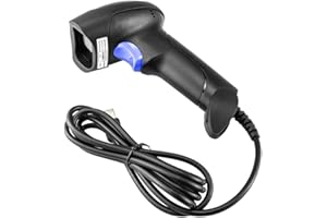 NetumScan - Lector de códigos de barras 2D - Lector/Imager de códigos de barras QR portátil (PDF417, QR, Data Matrix) con cable USB para PC, MAC, portátiles y NSL5