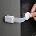 Blulu 6 PCS Baby Safety Locks Cabinet Latch, White