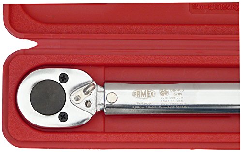 Famex Drehmomentschlüssel 30-210 Nm Sparset inklusive Spezial Einsätze für Radschrauben, 10886-3N - 2
