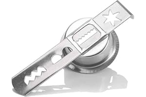YUUFCY Küchenmaschine Zubehör, Spritzgebäckvorsatz für Fleischwolf MUM4-MUM5, Wiederverwendbare Fleischwolf-Aufsätze aus Metall, Fleischwolf-Teile für Kekse und Metall-Kuchenformen-Teile