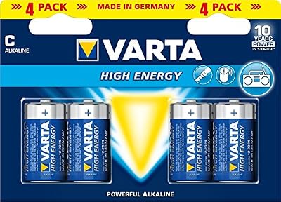 Varta - Piles - High Energy LR 14 x 4