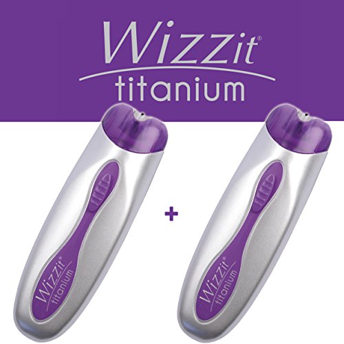 Wizzit Titanium - Conjunto de 2 depiladoras