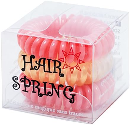 Hair Spring Elastic Hair Coral