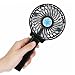 Produktbild Nordvpn Tragbar Fan Leise Tragbare Elektrische Cooling Fan Wiederaufladbar Air Cooler Fan Manuelles Mini USB (Schwarz)