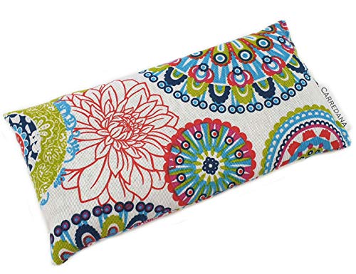 Preisvergleich Produktbild Carredana Yogakissen aus Weizenkörnern mit Lavendel und Eukalyptus