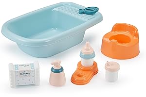 Ecoiffier Giocattoli 787 - Vasca da bagno imbottita, 32 cm, gioco d'imitazione per bambini, a partire dai 18 mesi, origine Francia garantita