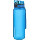 Uzspace 800ml -Yeni Ebat-Boy 25 cm-Tritan Su Matarası Bpa Koku Sızdırma Yok MAVİ