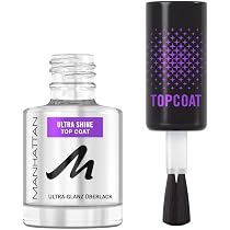Manhattan Make-up Last & Shine Nagellack Nr. 001 Coral Blush – 10 Ml, Langanhaltend
